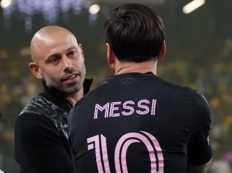Controvertida decisión de Mascherano con Messi en su primer partido como DT del Inter Miami