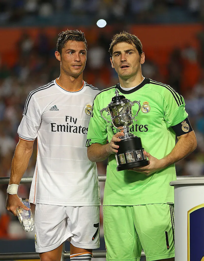 Iker Casillas no optó por Cristiano Ronaldo a la hora de elegir al mejor de la historia.