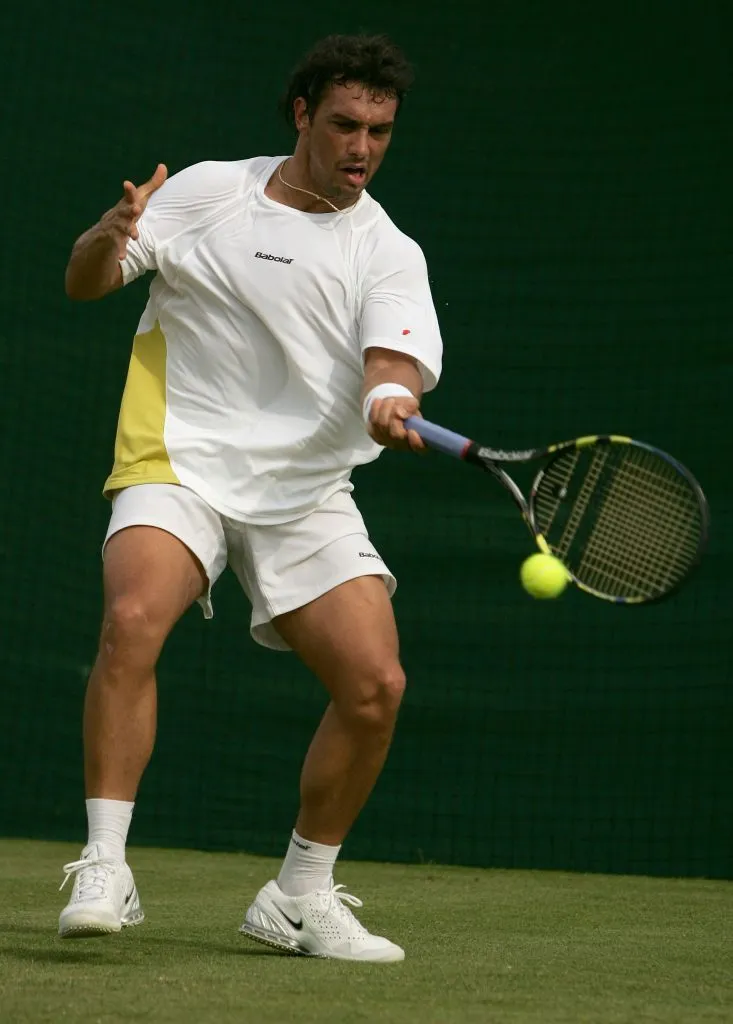 Mariano Puerta y su zurda.