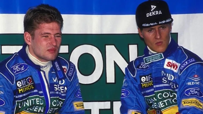 Jos Verstappen recordó su paso como compañero de Schumacher en Benetton.
