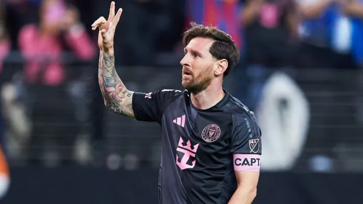 El gesto de Lionel Messi.