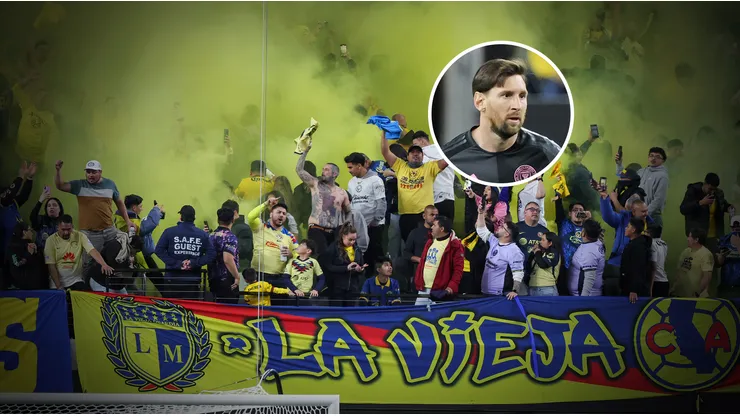 Los hinchas del América apuntaron contra Messi