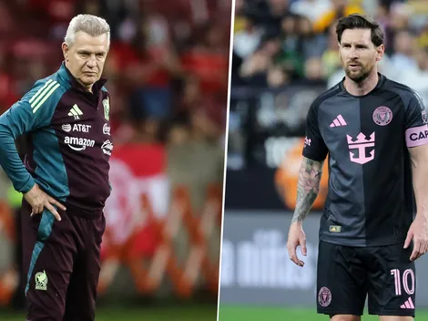 La postura de Aguirre, DT de México, ante la polémica con Messi