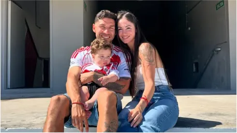 Gonzalo Montiel, Karina Nacucchio y Thiago