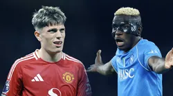 Osimhen podría destrabar la salida de Garnacho de Manchester United en una extraña negociación con Napoli