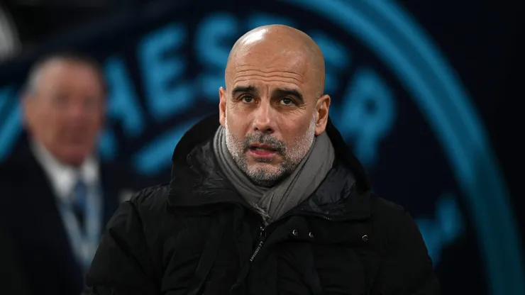 Pep Guardiola, entrenador del Manchester City.