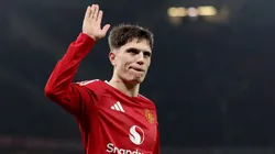 Alejandro Garnacho, con un pie afuera del Manchester United.