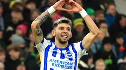 Julio Enciso se va del Brighton por seis meses.
