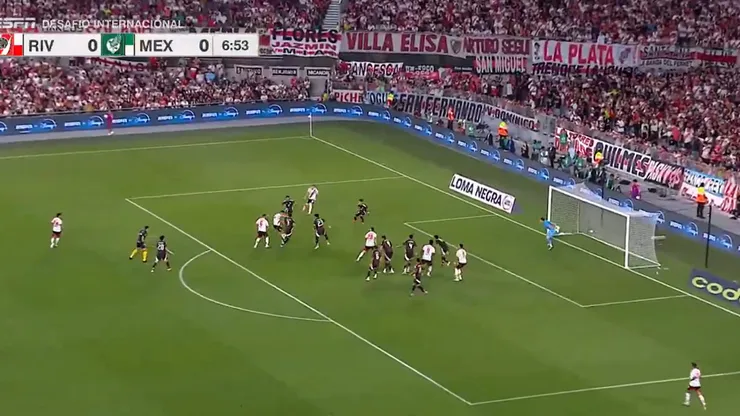 Una verdadera joya: el tremendo gol de Galoppo para que River le gane a México