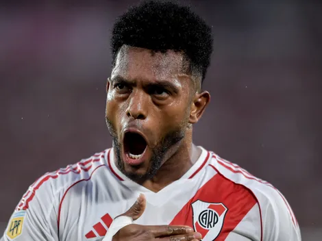 El increíble gol de Borja para River ante la Selección de México