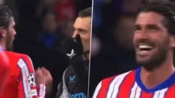 Rodrigo De Paul, claramente, le ganó el mano a mano a Florian Wirtz en el Atlético de Madrid vs. Bayer Leverkusen.