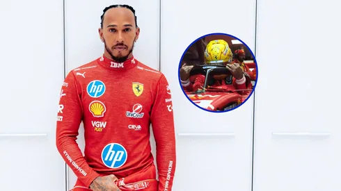 Lewis Hamilton se estrenó como piloto de Ferrari en la Fórmula 1