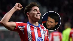 Elogios de Xabi Alonso a Julián Álvarez tras su doblete: "Muy pocos pueden hacer eso"