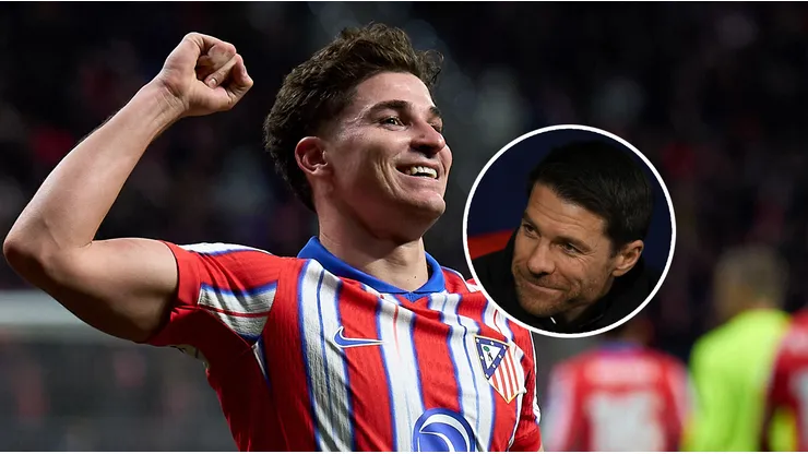 Elogios de Xabi Alonso a Julián Álvarez tras su doblete: "Muy pocos pueden hacer eso"
