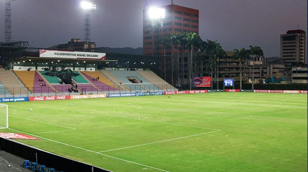 Argentina debuta ante Brasil en el Polideportivo Misael Delgado. (Foto: CONMEBOL)