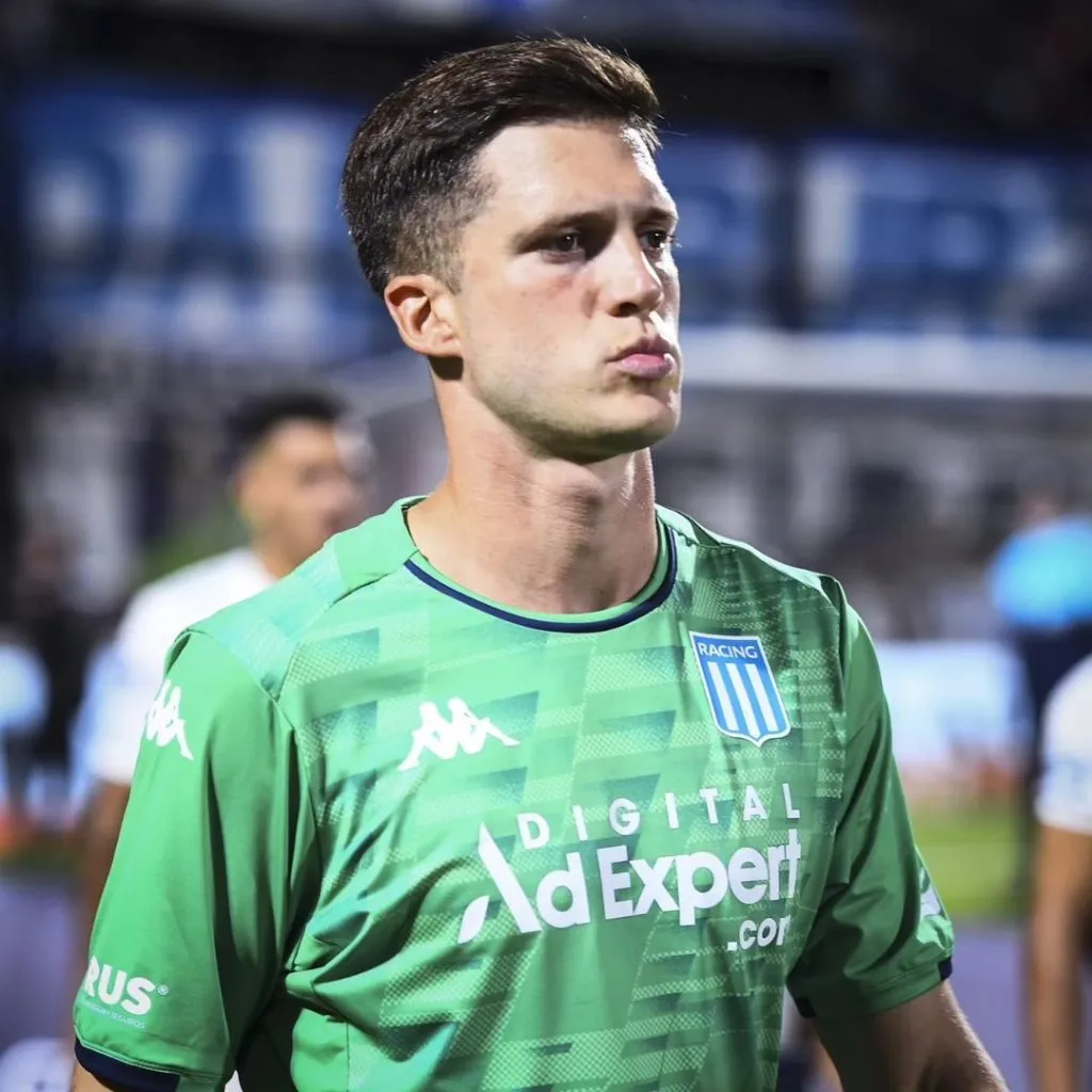 Facundo Cambeses, el arquero de Racing que quiere Gremio. (Foto: Prensa Racing)