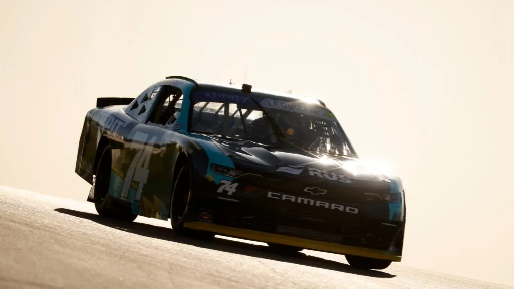 Baltazar Leguizamón, en su intento por competir en NASCAR en 2023 (Chris Graythen/Getty Images).