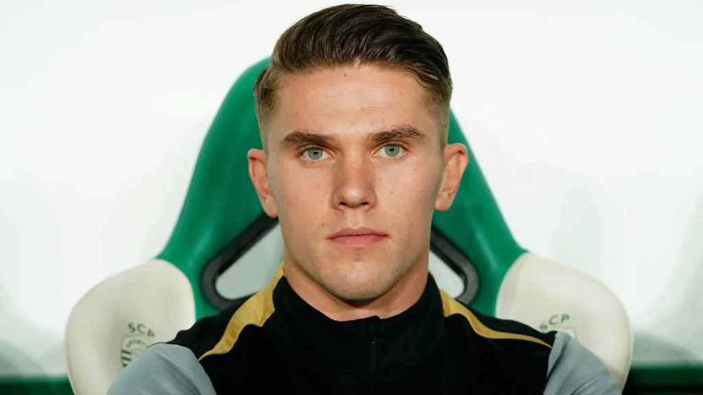 Viktor Gyokeres, el goleador del Sporting CP (Gualter Fatia/Getty Images).