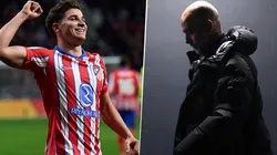 Julián Álvarez, que suma la misma cantidad de goles que Erling Haaland en la Champions League, se florea en el Atlético de Madrid.