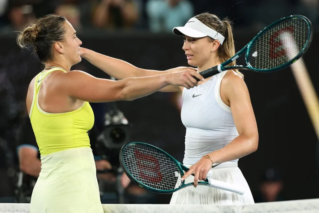 Sabalenka y Badosa. (Foto: Getty).