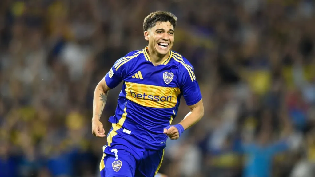 Exequiel Zeballos en Boca.