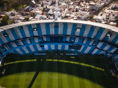 Racing agrandó el Cilindro de Avellaneda