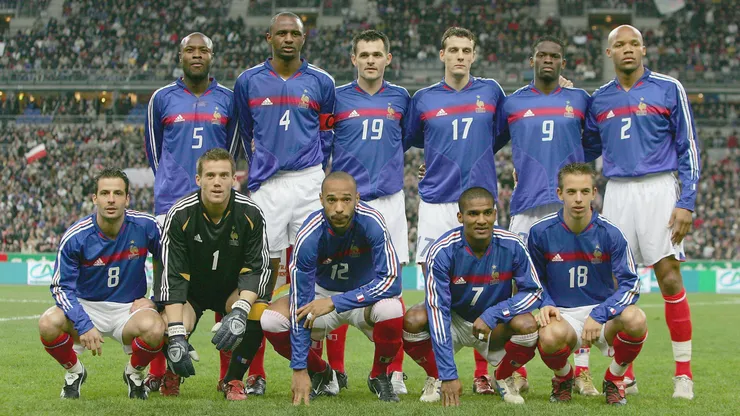 Malouda en la Selección de Francia.