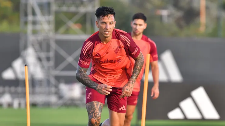 Sebastián Driussi, listo para ver acción.