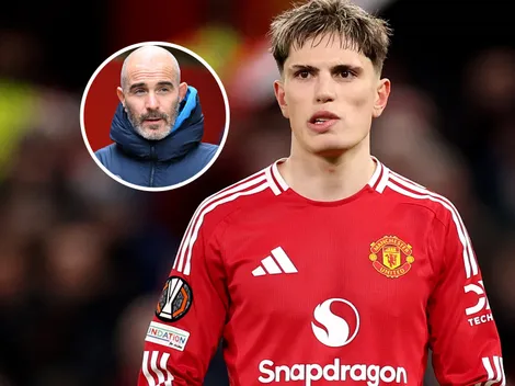 El entrenador del Chelsea dejó claro su deseo en medio de las negociaciones por Garnacho: "Estoy contento"