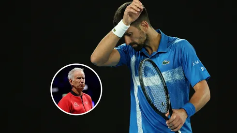 Novak Djokovic se retiró del Australian Open y John McEnroe se enfureció con el público