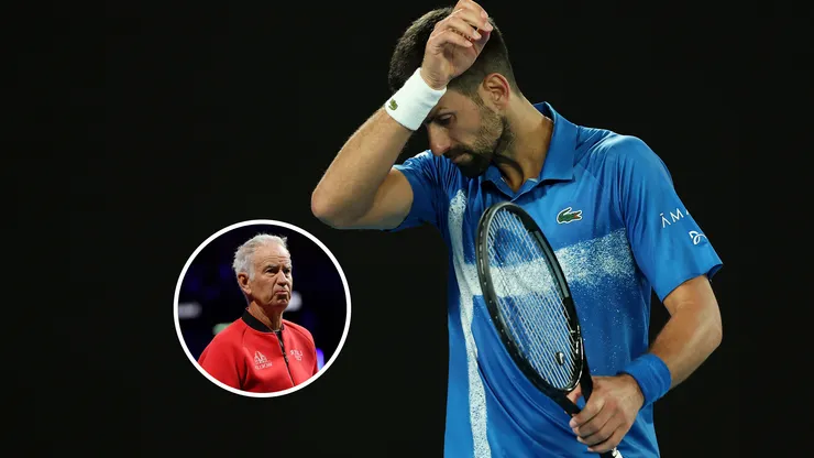 Novak Djokovic se retiró del Australian Open y John McEnroe se enfureció con el público