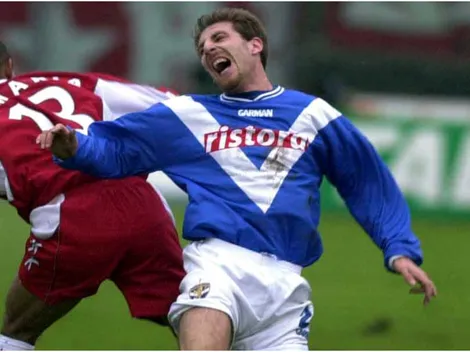 Lo dirigió Ancelotti, fue compañero de Zidane y Baggio, pero lo suspendieron de por vida a los 31 años