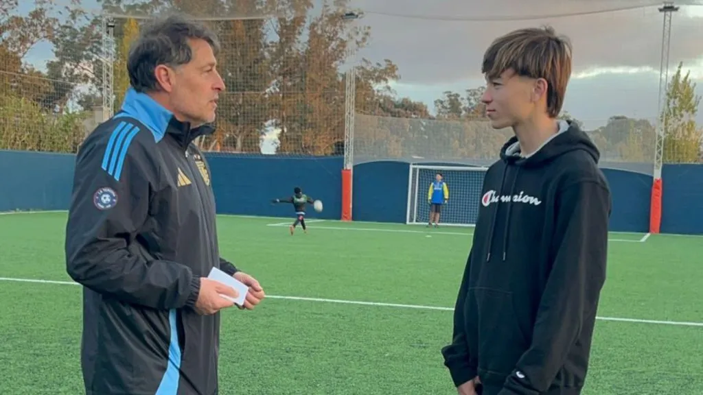 Emiliano Rey, en su Centro Deportivo en la actualidad (Gentileza Emiliano Rey).