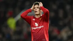 Alejandro Garnacho, jugador del Manchester United.