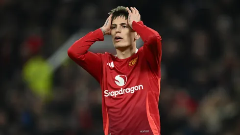 Alejandro Garnacho, jugador del Manchester United.