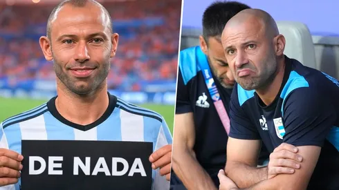 Javier Mascherano estuvo en el foco de los memes por el partido de Argentina.