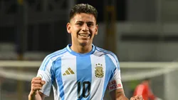 La reacción de los hinchas de Manchester City al partidazo del Diablito Echeverri en la goleada de Argentina sobre Brasil