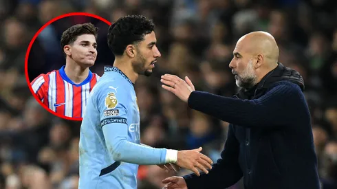 Omar Marmoush debutó, pero los hinchas de Manchester City recordaron a Julián Álvarez.