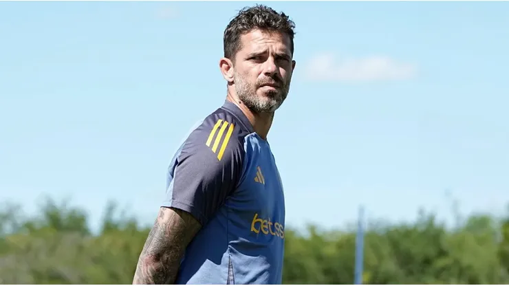 Fernando Gago, entrenador de Boca.