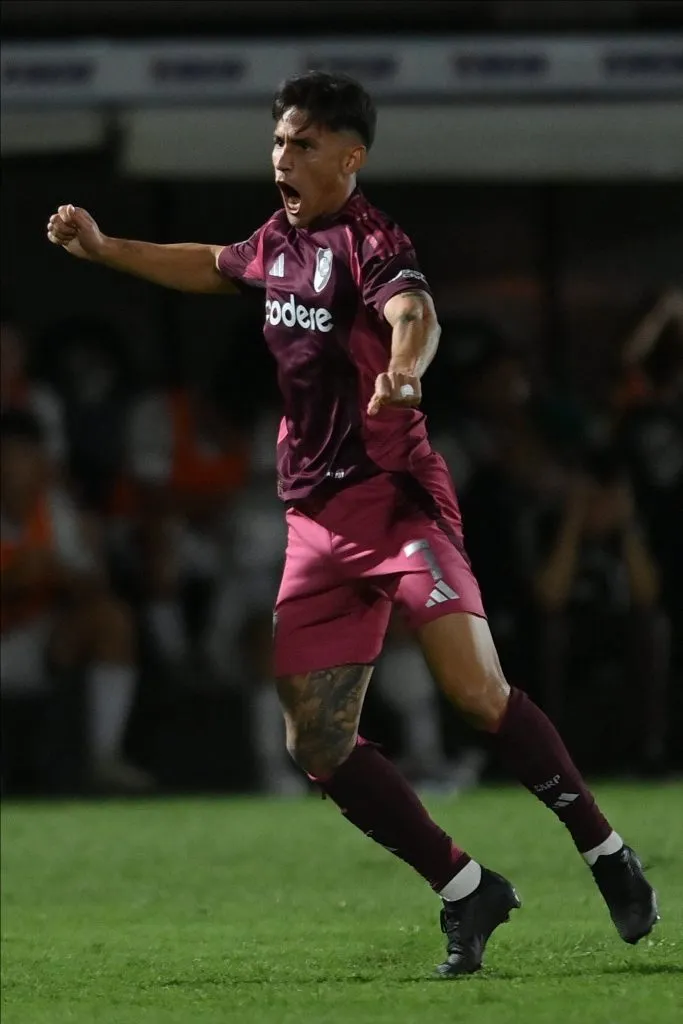 Rojas marcó su primer gol en River. (Foto: Prensa River).