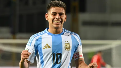 Claudio Echeverri, figura de la Albiceleste.