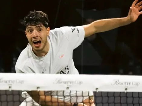 El punto viral de Agustín Tapia en la Reserve Cup de pádel: "Una locura"