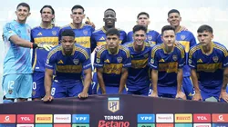 Los titulares de Boca ante Argentinos.