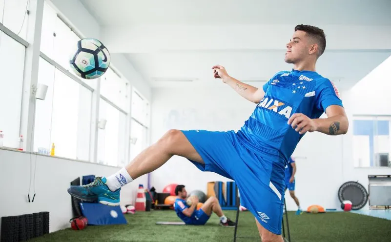 Messidoro jugó seis meses en Cruzeiro. (Foto: @alexis_messidoro).