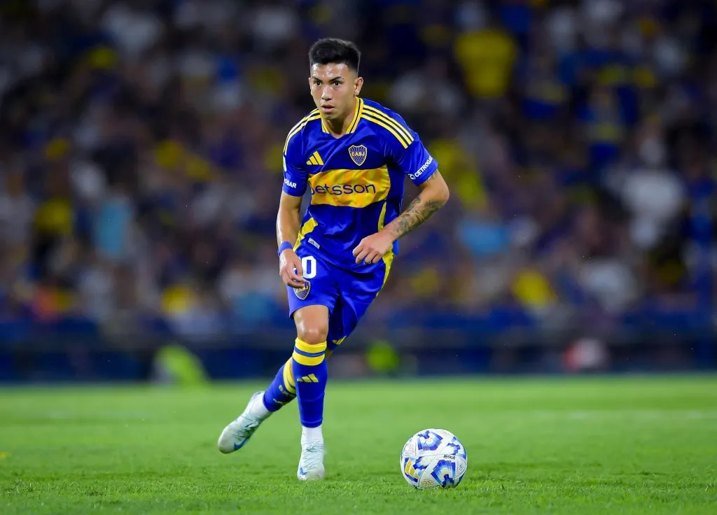 Alan Velasco hizo su debut en Boca (Getty)