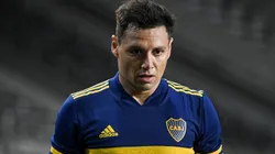 Mauro Zárate en su paso por Boca.