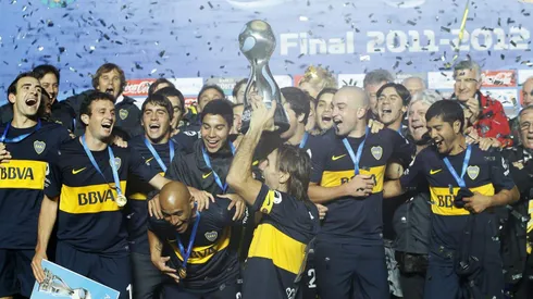 Santiago Silva ganó la Copa Argentina con Boca.