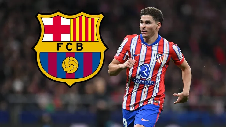 Los hinchas del Barcelona ya piden por Julián Álvarez al ver su nivel en el Atlético de Madrid.
