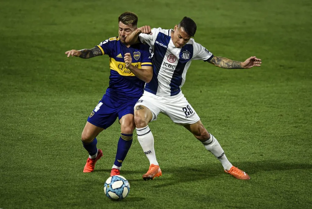 Carlos Auzqui mostró su mejor versión en Talleres. (Foto: Getty).