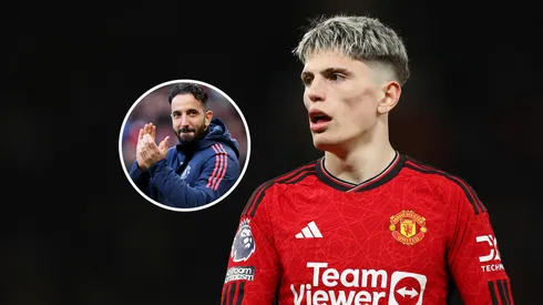 Amorim elogió a Garnacho